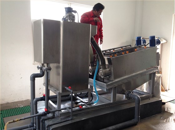 疊螺脫水機 疊螺脫水機