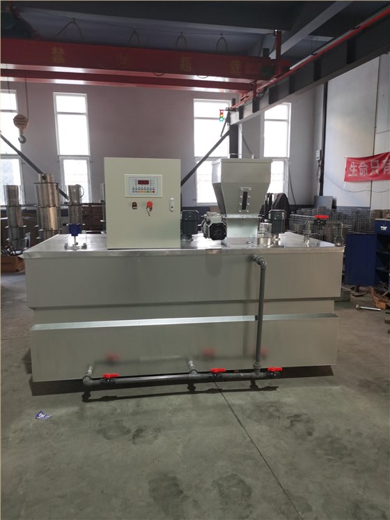 PAM干粉投加三槽自動加藥裝置 PAM干粉投加三槽自動加藥裝置