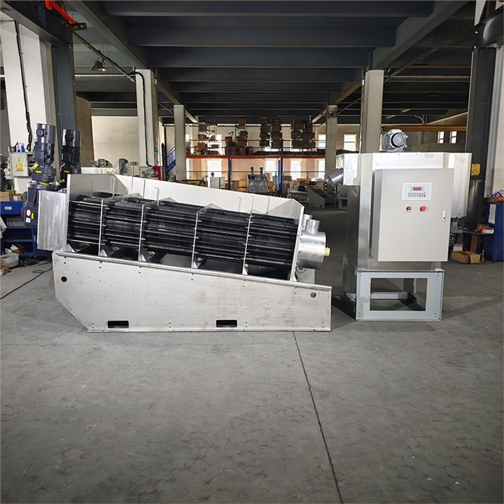 碳纖維疊螺式污泥脫水機