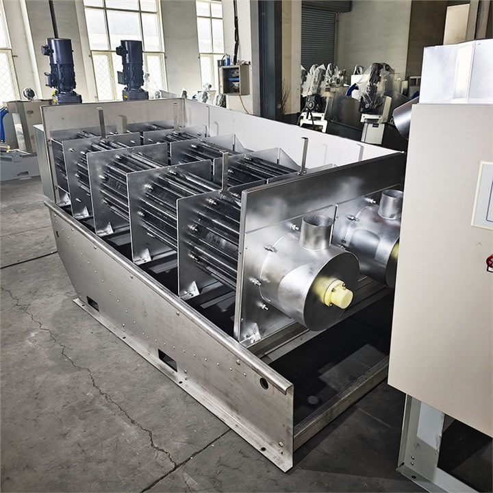 碳纖維疊螺式污泥脫水機