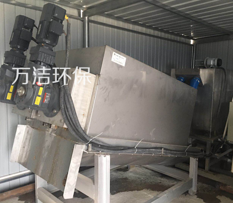 疊螺污泥脫水機在食品廠中的應用案例 疊螺污泥脫水機在食品廠中的應用案例