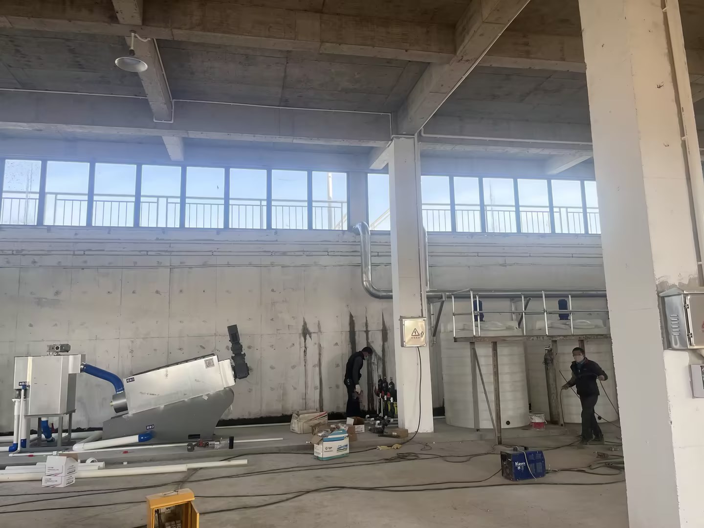 湖北麥吉粉廠351型疊螺機案例 湖北麥吉粉廠351型疊螺機案例