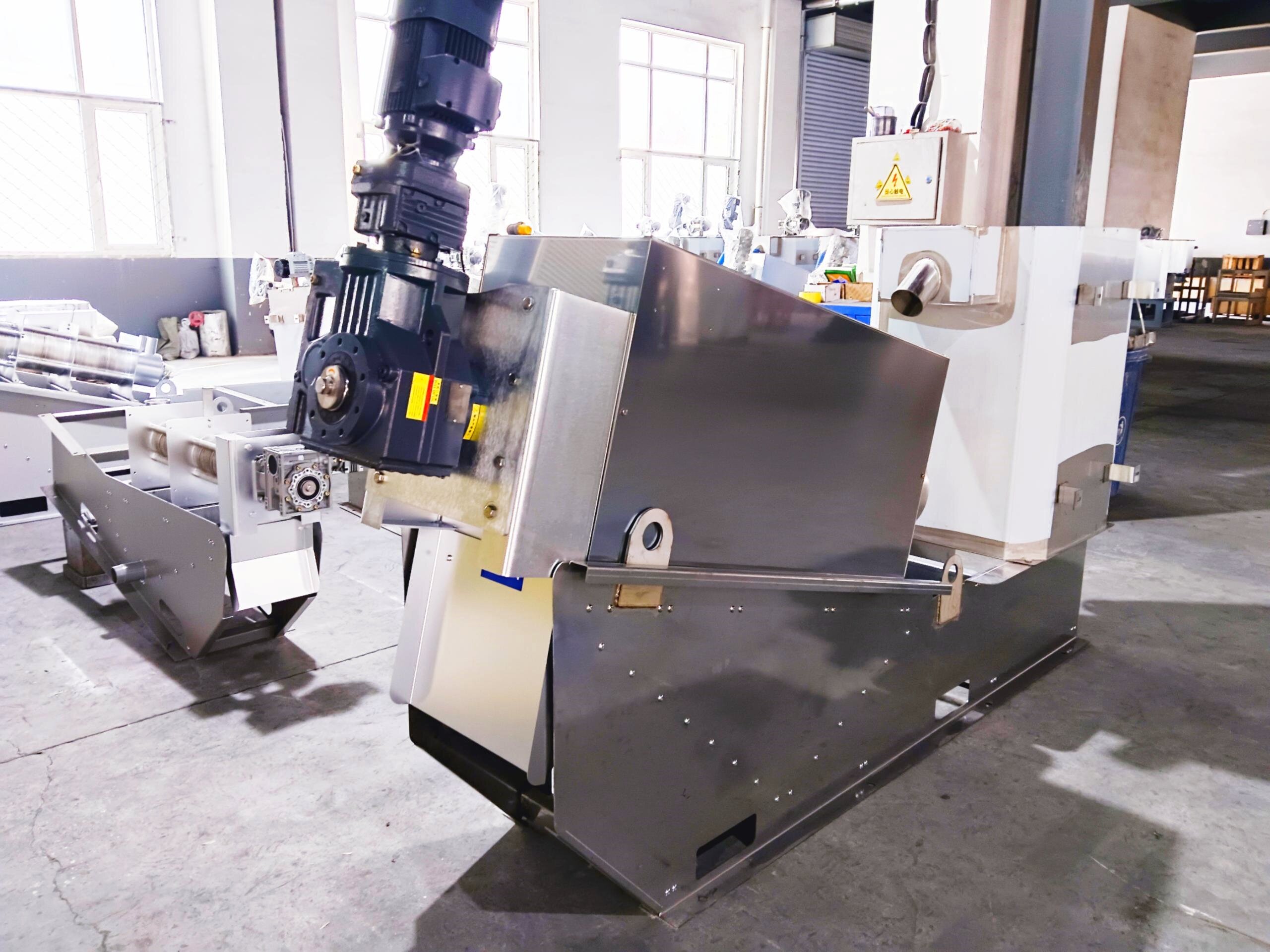 疊螺式污泥脫水機 疊螺式污泥脫水機