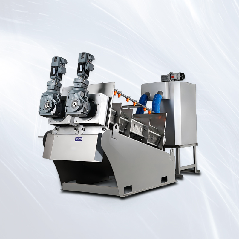 污泥疊螺脫水機 污泥疊螺脫水機